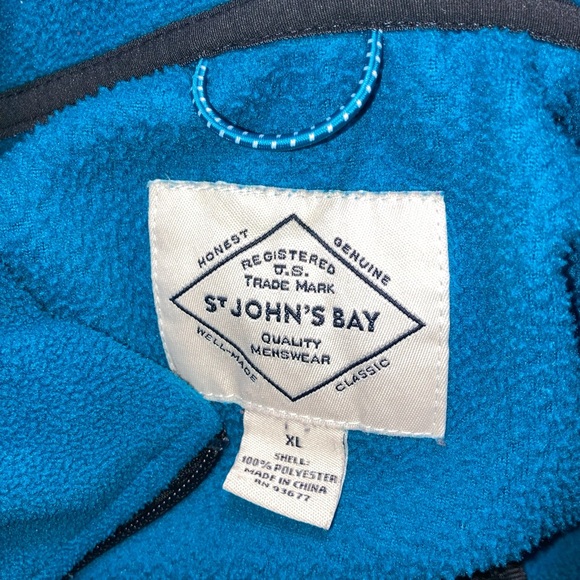St. John's Bay XL quarter zip pullover 1100B - Picture 3 of 5